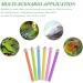 6Pcs Wood Bird Scrub Perch Platform Funny Bird Paw Grinding Stick Wooden Love Bird Parrot Perches Stand Colorful Bird Cage Grinding Perch for Parrot Toy (Random Color) - Buy Online on SooperMarket.com