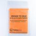 Orange to Gold Glow Powder - 30g | UV Reactive Pigment for Stunning Effects - Buy Online on SooperMarket.com