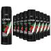 Lynx Africa Men's Fragrance Aluminium Free Masculine Body Spray Deodorant Fresh And Long Lasting Odour Protection 10 Pack of 200m. 1 count (Pack of 10)