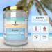 Organic Extra Virgin Coconut Oil for Cooking, Baking, Hair & Skin | 500ml Glass Jar | Cold-Pressed Raw Coconut Oil - TheHealthyTree - Buy Online on SooperMarket.com