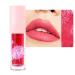 Lip Stain Waterproof Lip Tint High Pigmented Lip Stain Long Lasting Quick Dry Non-Stick Cup Lip Hydrated Lip Tint Stain 2-In-1 Smooth Easy To Apply Water Tint For Lip & Cheek HDN 03