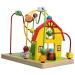 Sky-blue L10062 Wooden Mototrik Loop / Labyrinth Farm in colorful design