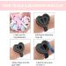 100PCS Flower Shaped Cups Practical Rings Cup For Makeup Artists And Beauty Enthusiasts Mixed Colors - Buy Online on SooperMarket.com