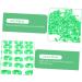 FOMIYES 200 Pcs Chicken Foot Ring Snap Tool Chicken Ankle Bands Foot Mark Ring with Numbers Rooster Charm 2X2X1CMx2pcs Greenx2pcs - Buy Online on SooperMarket.com