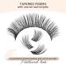 Shop LASHVIEW Mega Volume Lash Clusters - DIY Eyelash Extensions for At-Home Glam | D Curl Individual Lashes (10-16mm Mix - Buy Online on SooperMarket.com