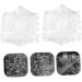 GANAZONO 4 Pcs Square Apple Molds Mushroom Square molds for Garden Shaper Cucumber Alien - Buy Online on SooperMarket.com