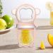 Silicone Baby Food Feeder & Nibbler - Soft Fruit Feeder Pacifier for Infants | Safe Fresh Food & Bite Rings - Buy Online on SooperMarket.com