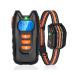 Dog Training Collar with Remote Sound & Vibration Training Modes USB Rechargeable IP67 Waterproof 1000FT Remote Range Remote Anti Bark Collar for Small Medium Large Dogs Orange