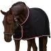 Equilyx sweat ceiling Horse perfect fit Fleecedecke Stable ceiling Transport ceiling Warming moisture absorbing breathable (black 145) black 145