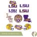 LSU Tigers Geaux State University Vinyl Sticker Decals - Laptop Water Bottle Car Scrapbook - Type 2 - Buy Online on SooperMarket.com