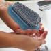 Facynde Nail Brushes for Cleaning | Multi-Purpose Hand & Nail Cleaning Brush for Manicure | Dark Blue Nail Cleaning Tool - Buy Online on SooperMarket.com