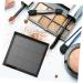 PLAFOPE 4 Pcs 12 Empty Eye Shadow Pallet Acrylic Makeup Cosmetic Pallet Empty Makeup with Mirror Black - Buy Online on SooperMarket.com