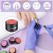 Saviland Platinum Glitter Gel Nail Polish Set - 12 Colors | Soak Off Nail Art for Home DIY & Professionals - 6ML - Buy Online on SooperMarket.com