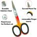 YSCARE Curved Stainless Steel Cuticle Nail Scissors for Manicure & Pedicure - Multi-Use Grooming Tool - Buy Online on SooperMarket.com