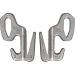 Nite Ize Figure 9 Silver - Large (NI-F9L-02-09) | Durable Adjustable Rope Tensioner for Outdoor Gear - Buy Online on SooperMarket.com