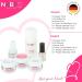 NAILS FACTORY N&BF | UV Gel Nail Studio Starter Set - Complete Nail Art Kit with UV Lamp & Base Gel - Buy Online on SooperMarket.com