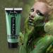 Go Ho Green Cream Face Body Paint - Water Based 2.37 Oz (70ml) for Adults & Children | SFX Cosplay, Halloween, St. Patrick's Day - Buy Online on SooperMarket.com