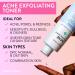 Peach Slices Acne Exfoliating Toner - 2% Salicylic Acid, AHA+BHA Exfoliation - Calming, Breakout Prevention - Alcohol & Sulfate Free - 4 Oz - Buy Online on SooperMarket.com