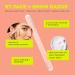 Real Techniques Dual Ended Face and Brow Razors - 3 Piece Set for Exfoliating, Dermaplaning, and Precision Trimming - Buy Online on SooperMarket.com
