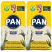Harina PAN Pre-Cooked White Maize Meal - 1kg (Pack of 2)