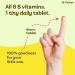 Dr Corbyn Kids' Vitamin B Complex - 120 Tablets | Complete B Vitamin Formula for Immunity, Growth & Development | Kid-Friendly & Fuss-Free | 120 Count Pack - Buy Online on SooperMarket.com