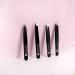 Brushworks HD 4 Piece Combination Tweezer Set - Black | Precision Eyebrow Grooming Kit - Buy Online on SooperMarket.com