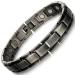 WELMAG WM Magnetic Bracelet for Men Recycled Stainless Steel Strength Magnets Adjustable Length Bracelets with Remove Tool Halloween Jewelry Gift