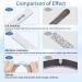 12pcs Professional Nail Files 180/240 Grit for Natural & Artificial Nails - Double Sided Emery Boards for Thick Nails - Washable Edge - Buy Online on SooperMarket.com