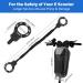 Secure Your E-Scooter: Premium Handcuff Lock with Key & Waterproof Bag - Ideal for Segway Ninebot Xiaomi Niu Tyta006b | Best E-Scooter & Bicycle Security - Buy Online on SooperMarket.com