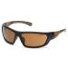Carhartt Carbondale Safety Sunglasses with Sandstone Bronze Lens Black/tan Blacktan Sandstone Bronze Lens