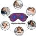 Buy Tie Dye Hippie Soft Sleep Eye Mask - Breathable Travel Eye Patch for Relaxation - Perfect for Women - Buy Online on SooperMarket.com