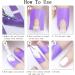 Nail Polish Protector - 90 PCS Stick-On Stencils for Nail Art - Peel Off Guides for Perfect Designs - Buy Online on SooperMarket.com