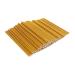 AIDIRui Gold Foil Paper Straws Biodegradable Disposable Party Drinking Straws Pack of 100 Holiday Celebrations