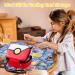 GEAoffice 450+ Trading Card Carrying Case - Hard EVA Organizer Storage Box for Game Cards - Holds MTG TCG Gifts for Boys and Girls - Buy Online on SooperMarket.com