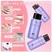 Acrylic Nail Kit for Beginners - Professional 10 Color Powder Set with Brush - Nail Extension Form Set-2 - Buy Online on SooperMarket.com