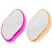 Koiernr Crystal Hair Eraser for Women and Men  Portable Mild Epilator  Magic Hair Eraser Crystal Hair Remover  Painless Skin Exfoliator Tool for Any Part of The Body (Gold+Rose red)