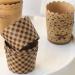 50Pcs Muffin Cup No Odor Food Grade Pulp High Temperature Resistance Cake Kitchen Supplies Cake Liner - Buy Online on SooperMarket.com