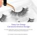 Buy Beetles Easy Lashes Zero Gravity Collection | 5 Pairs Wispy Fluffy Faux Eyelashes & Tweezers - Super Natural 3D Effect for Women - Buy Online on SooperMarket.com