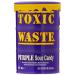 12 x Purple Toxic Waste Drum Candy Sweets - Ultra Sour Flavours (Grape BlackBerry Blueberry Blackcurrant & Black Cherry)