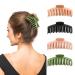 Pack with 4 hair clip tall plastic non -slip hair clips women who are firmly attached and are used for long hair of women and girls