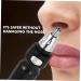 NOLITOY Nose Hair Trimmer - Manscape Trimmer for Men | Facial & Ear Hair Removal | Washable Plastic Epilator - Buy Online on SooperMarket.com