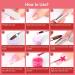 Lavender Violets Acrylic Nail Kit 12 Colors with Monomer Liquid Set - Hot Pink Halloween Red Vampire Nail Extension Powder - Professional Acrylic Tool Kit N963B - Buy Online on SooperMarket.com