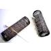 2 Pack HAIR STYLING BRUSH ROLLERS & PINS Hair Curlers 7/8 x 3 Bristles (12 Rollers)