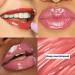 3 Pcs Plumping Lip Gloss Set - Glass Shine Moisturizing Lipstick Hydrating Tinted Balm for Non-Sticky High Shine Color (Colors 04 05 08 - Buy Online on SooperMarket.com