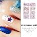 minkissy American Flag Nail Art Stickers - 8 Sheets 4th of July Independence Day Nail Art Decals National Day Manicure Decals for Memorial Day Women Girls - Buy Online on SooperMarket.com