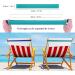 4 Pack Silicone Towel Bands for Beach, Pool, and Cruise Chairs - Blue/Turquoise - Buy Online on SooperMarket.com