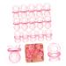 100 Pieces Baby Pacifiers - Blue/Shiny Baby Shower Toys | DIY Accessories & Acrylic Chupones - Pack of 1 - Buy Online on SooperMarket.com