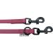 Biothane Dog Leash Black Hook Adjustable - Small & Large Dogs - 2m 2.40m 2.80m 3.50m 5m - Bordeaux 13mm | International Shipping - Buy Online on SooperMarket.com