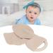 Soft Baby Teething Wooden Ring | Handgrip Training Teether Toys for Babies - Khaki | International Shipping Available - Buy Online on SooperMarket.com