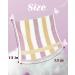 Striped Cotton Washcloths Set - 12 Pack, 13x13 Inches - Face & Body Towels in 3 Colors - Buy Online on SooperMarket.com